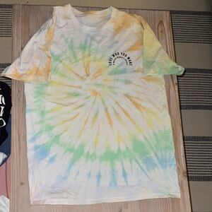 Love Who You Want and Watch Women’s Sports Tie-Dye T-Shirt